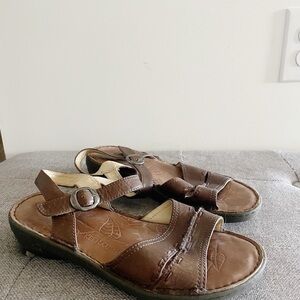 Keen Leather Sandals Stitching Camping Hiking Outdoor Comfort